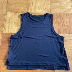 Lululemon mesh black muscle tank